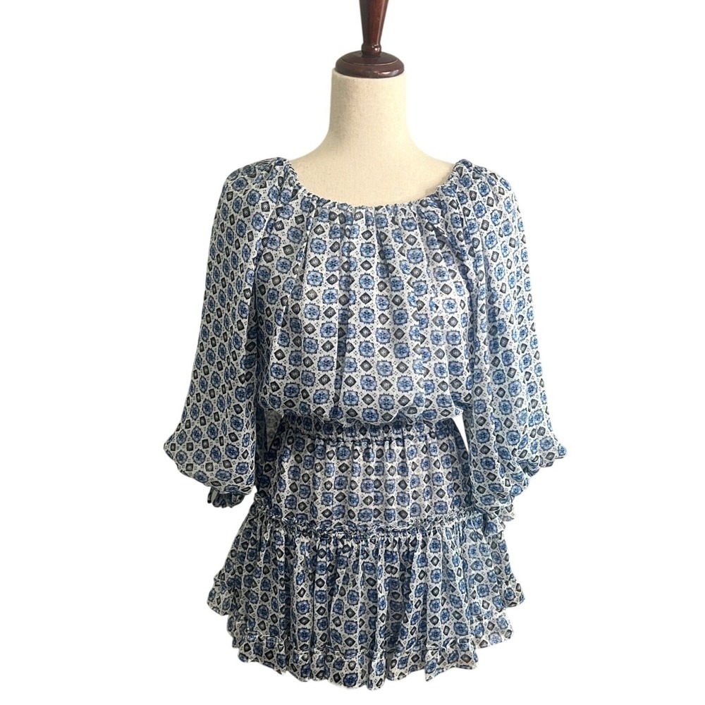 NWT Misa Los Angeles Zonia Dress in Scorpios Tile XS $345 - Picture 5 of 8
